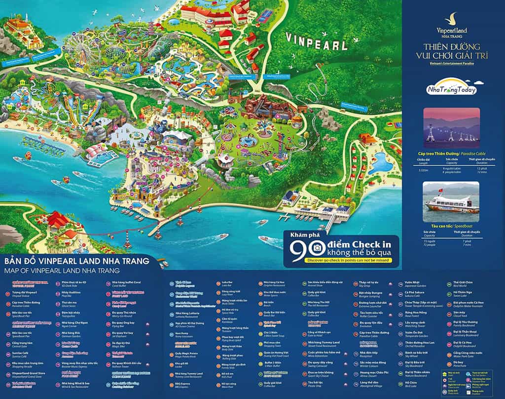 Vé Vinpearl Land Nha Trang - Thiên Đường Giải Trí VinWonders 2022